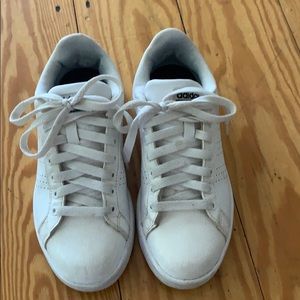 Adidas white sneakers